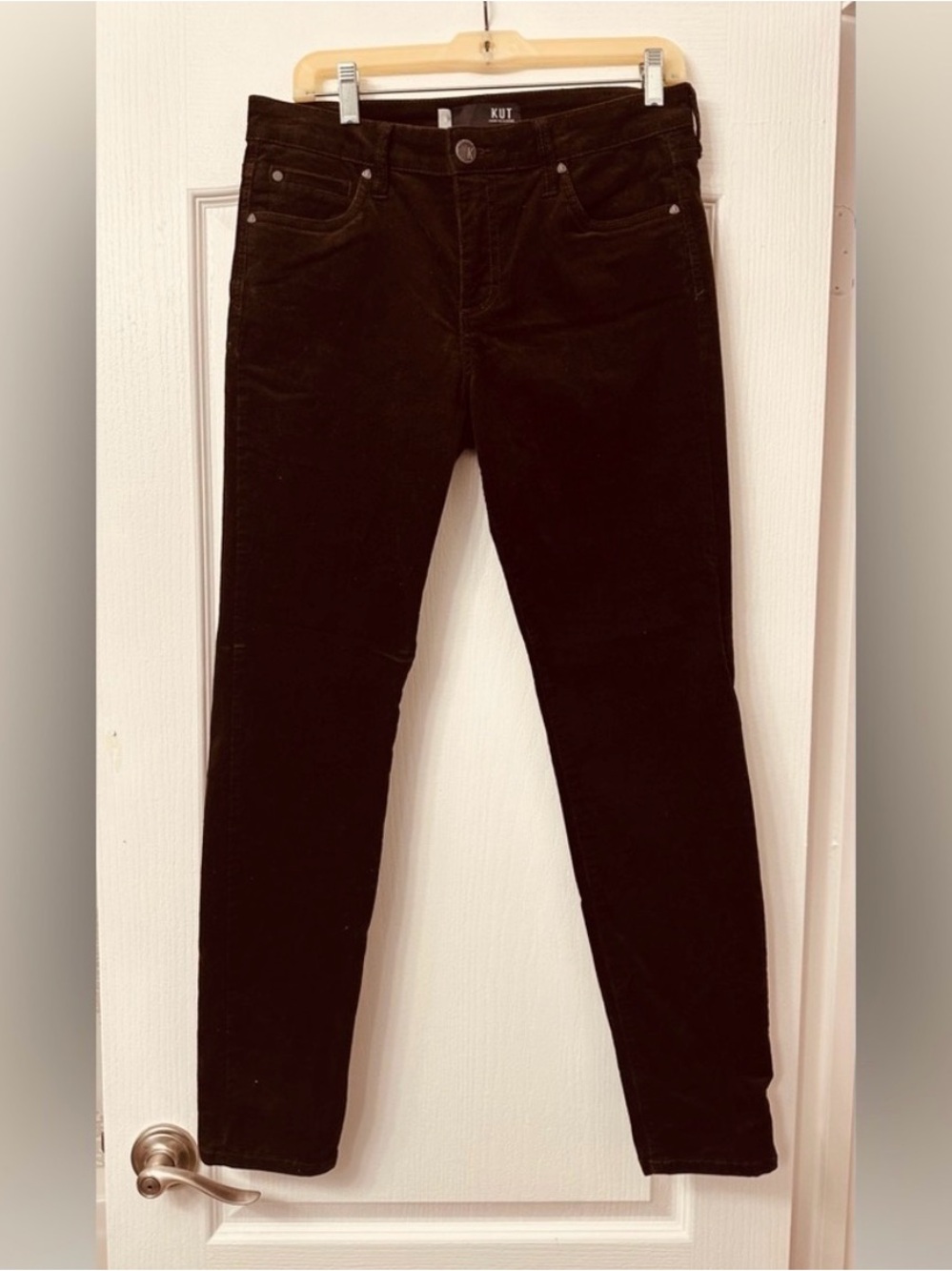 Kut from the Kloth Brown Straight Leg Pants